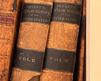 Bryant's Popular History of the United States, volume I and II, 1878