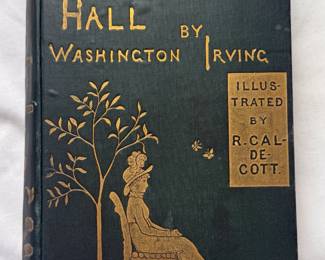 Bracebridge Hall by Washington Irving, hardcover, 1882