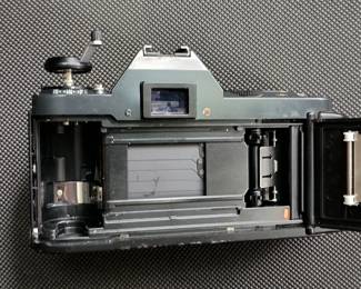 Another view of Canon T50 camera