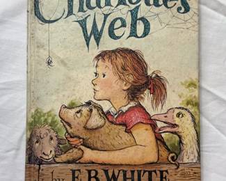 Charlotte's Web by E. B. White, hardcover, 1952