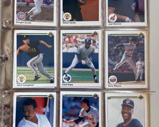 From the collection of sports trading cards