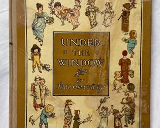 Under the Window by Kate Greenaway, hardcover