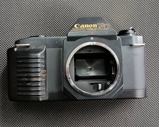 Another view of Canon T50 camera