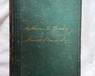 First edition of The American Woman's Home by Catherine E. Beecher and Harriet Beecher Stowe, hardcover, 1869