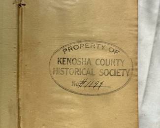 Inside page of The Spirit Land by S. B. Emmons, hardcover, 1859