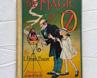 The Magic of Oz by L. Frank Baum, hardcover, published 1919 by The Reilly & Lee Co., Chicago