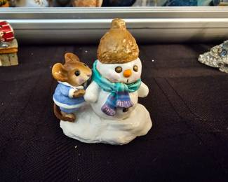 few examples of the many collectibles - Wee Forest Folks