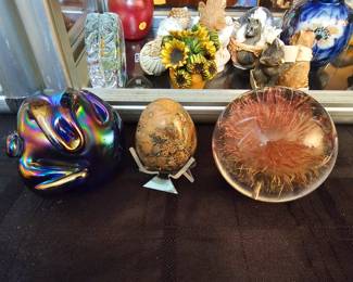a few examples of the man Paperweights