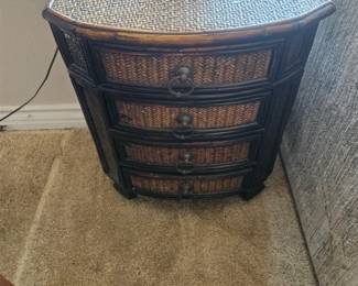 Wicker Dresser