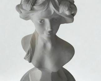 Lot 73: A Bust: Height: 19 x Width: 9 x Depth: 5 inches