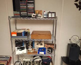 Variety of Cd's, Records (Lots of Spanish Albums), 8 Tracks and Cassettes!