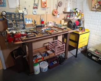 Tool Room in the Basement!