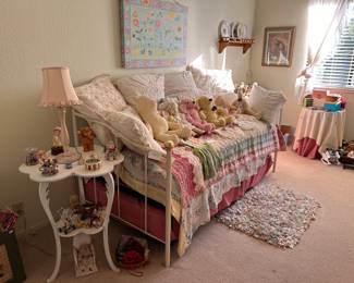 Handmade Quilt and Floral Painting Not Available