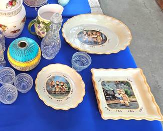 M.J. Hummel bakeware.