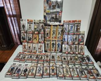 Walking Dead figures sealed.