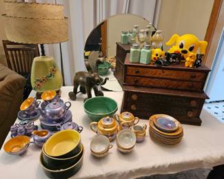 Antiques and collectibles.