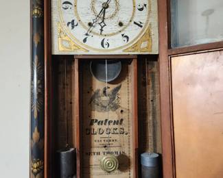 Seth Thomas wood works clock.