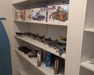 Fighter Plane Models And Tank Model Kits