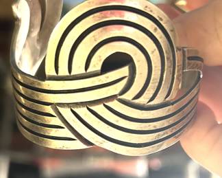 Signed Mexican las castillos bracelet