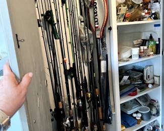 Excellent condition rod and reels