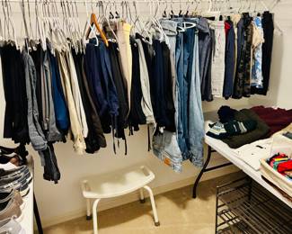 It's your day gentlemen. Men's clothing, shoes, etc. Seize the moment.