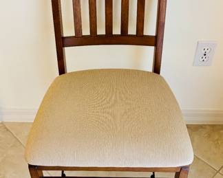 Don't stare at the cushion.