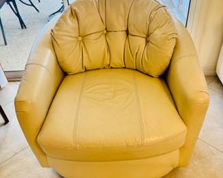 It rocks and swivels. Hours of fun for the grandkids.