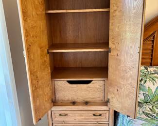 I could fit all the clothing I own in this one. For Tina, it would handle her socks.