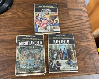 Museum Art Cards - Michelangelo & Raffaello & Medieval Miniatures