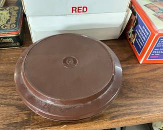 Brown Tupperware Seal 'N Serve Bowl