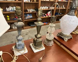 Assorted Table Lamps