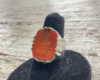 Beatles Plastic Flicker Ring John Lennon