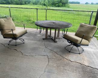Patio table & chairs