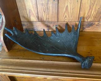 Moose horn decor