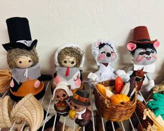Vintage Anna Lee Thanksgiving Dolls