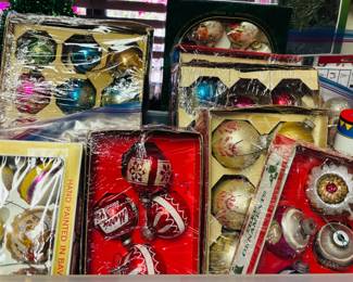 Vintage Christmas Ornaments