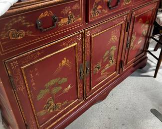 Asian Style Sideboard Cabinet / Modern