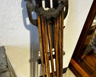 Antique Drying Rack /Wall