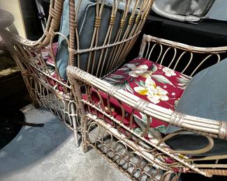 Patio Chairs w/Ottomans