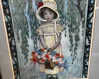 Many Art Pieces …this one Pic w/cruel work