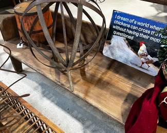 Sphere…Amish Bench