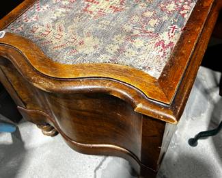 Antique Potty /Wood encasement