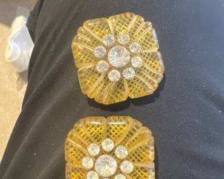 Vintage Buttons or…there are a few bagged buttons /glass + but mostly regular type