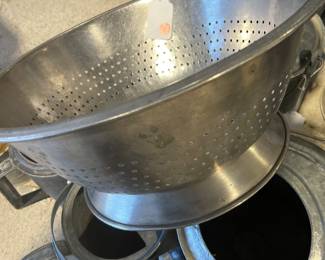 Huge Colander Metal heavy