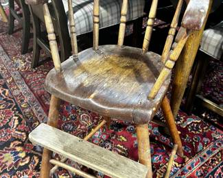 Small Antique Highchair
Great for a special doll