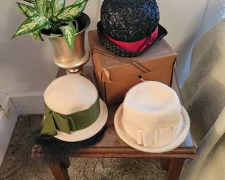 Vintage ladies hats!