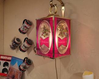 Vintage Budweiser lighted sign!