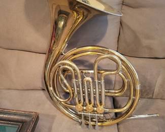 F.E. Olds & Son Double French Horn.