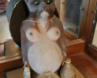 Japanese Handmade Ceramic Tanuki Raccoon dog