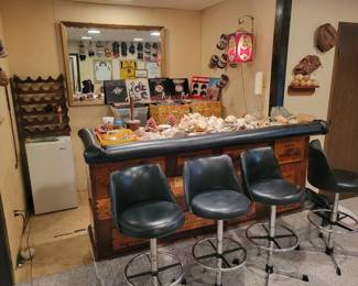 Bar stools.